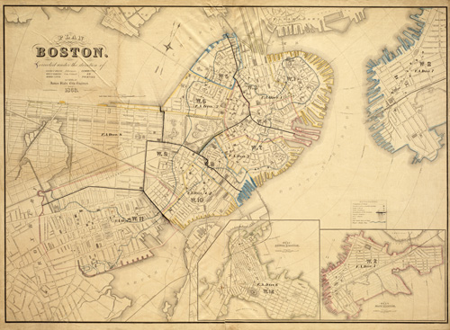 Plan of Boston Plan of Boston