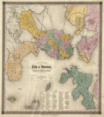 New & Complete Map of Boston with part of Charlestown