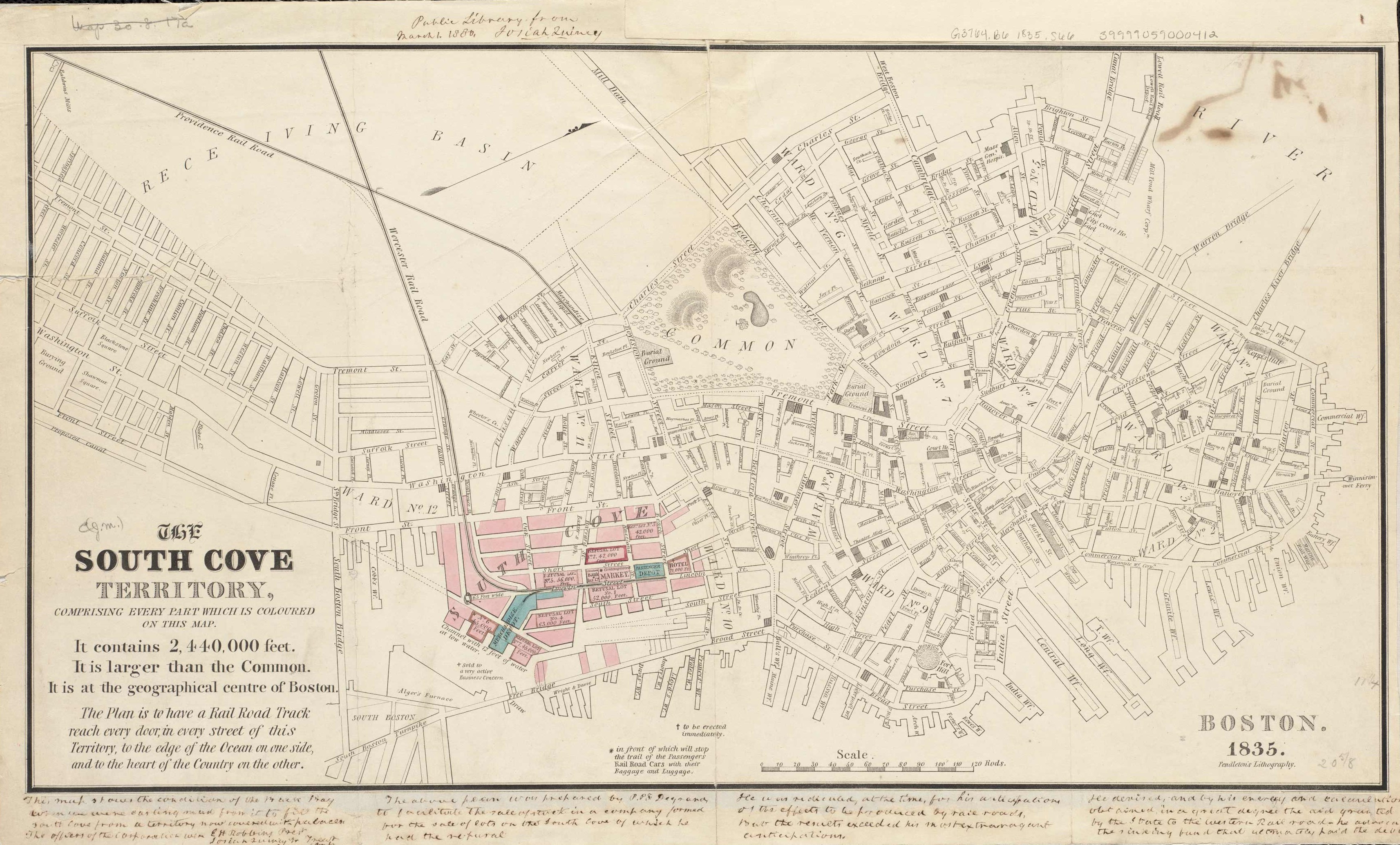 The South Cove territory