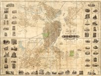 Map of the City of Boston and immediate neighborhood