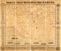 Nanitz' great mercantile map of Boston