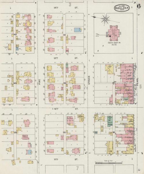 Map of Boulder