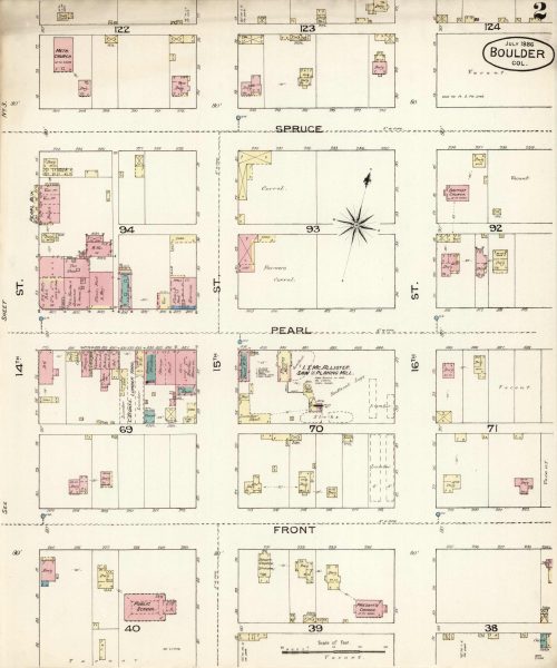 Map of Boulder