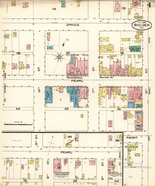 Map of Boulder