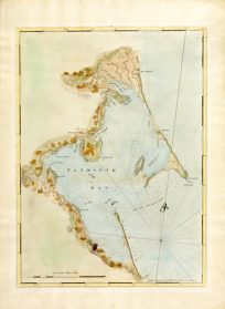 Chart of Plymouth Bay