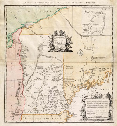 An accurate map of His Majesty's province of New-Hampshire in New England