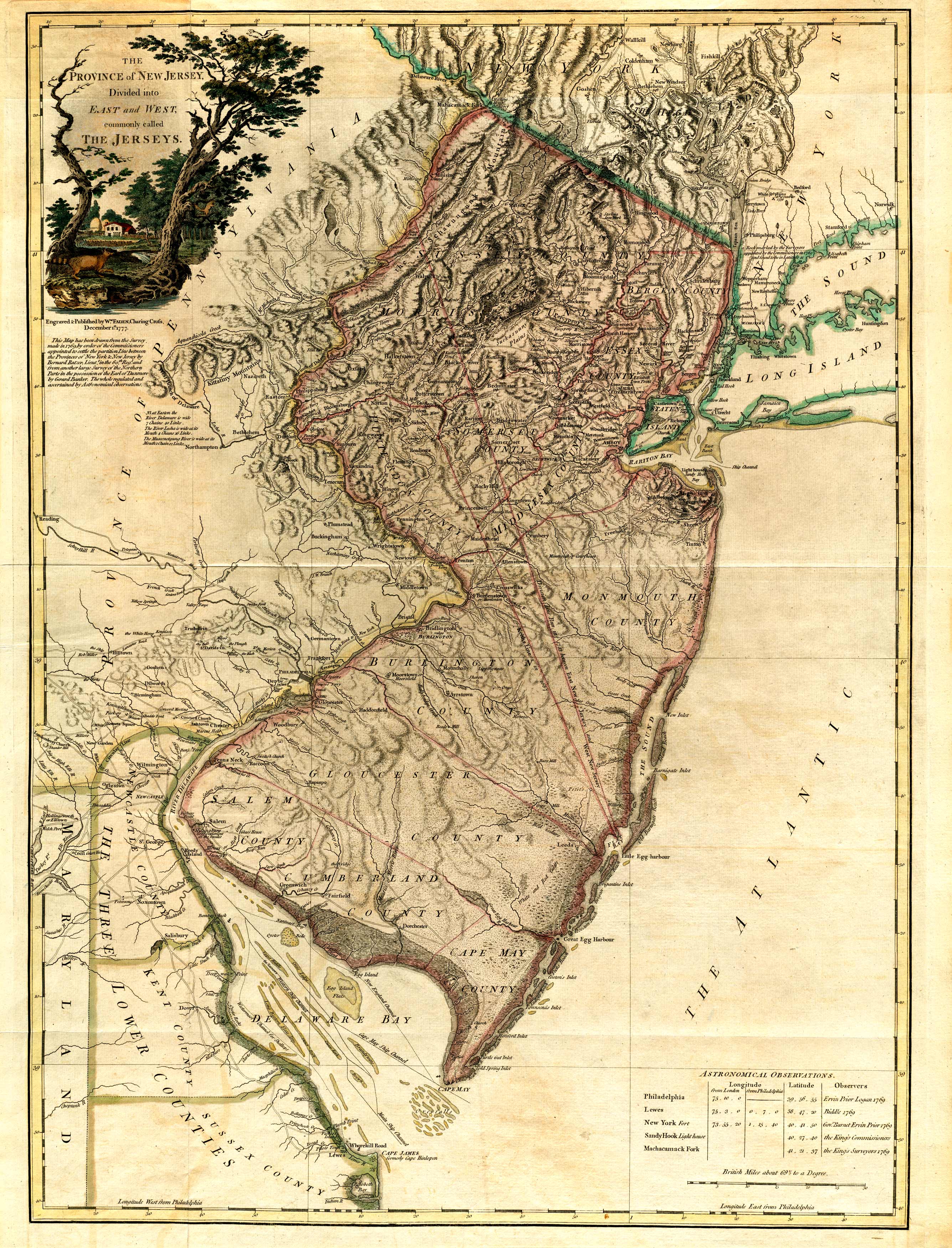 The province of New Jersey