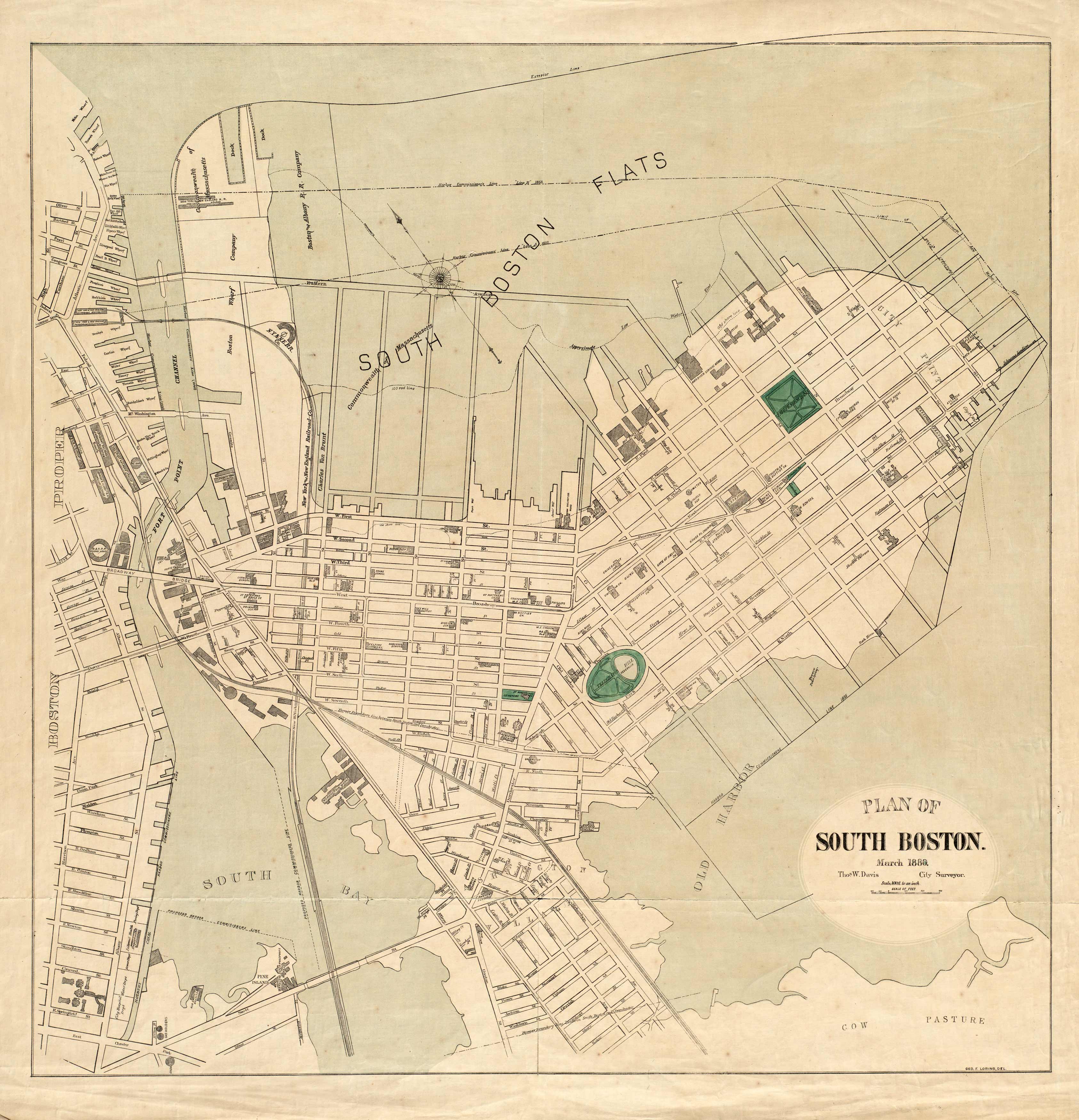 Plan of South Boston
