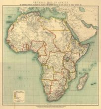 Map of Africa by treaty