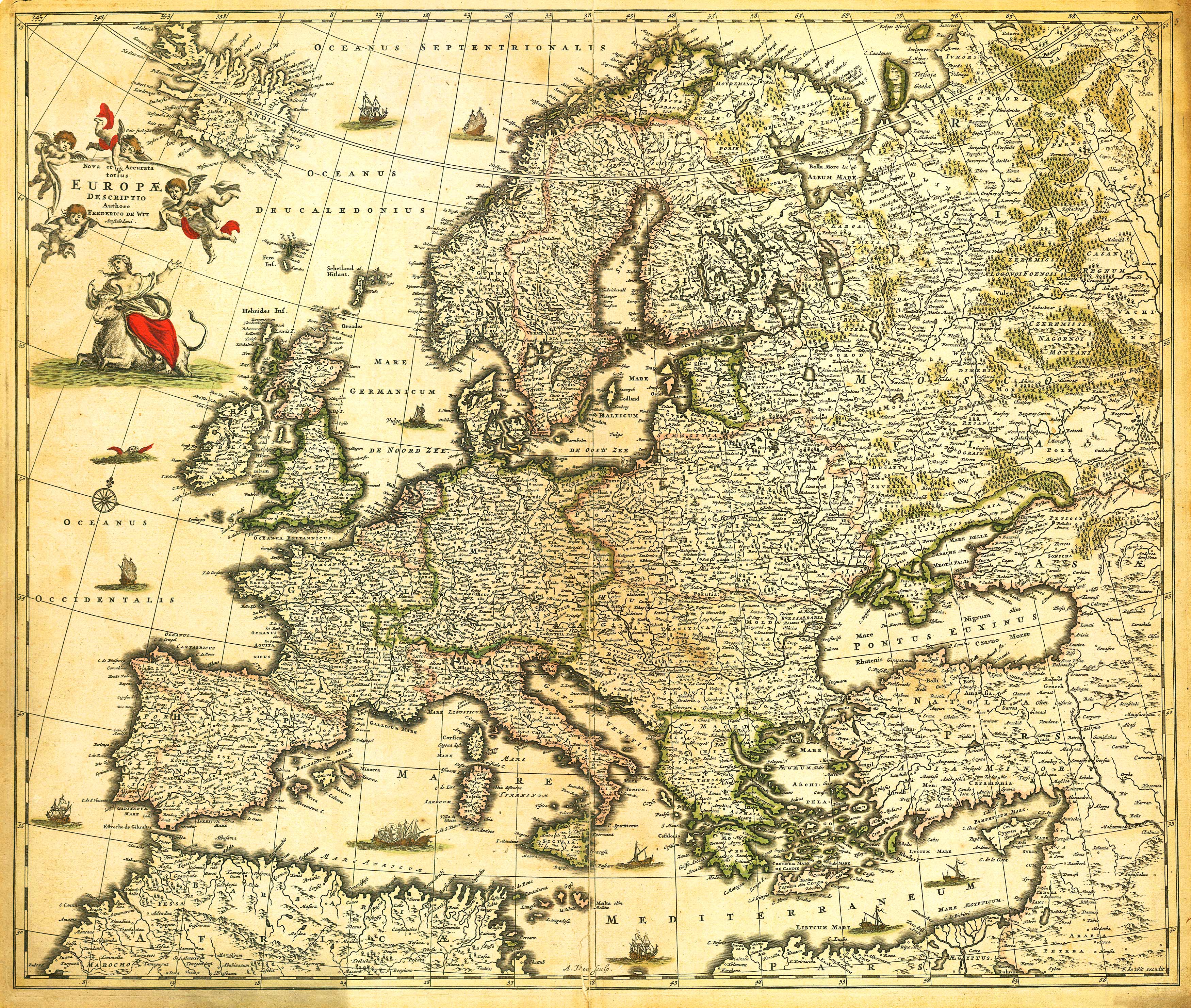 Nova et accurata totius Europae descriptio.
