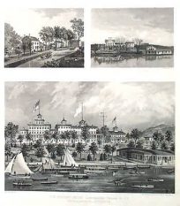 Three Prints of Buildings in Putnam County