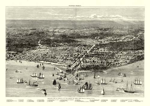 Chicago as it was before the Great Fire Chicago as it was before the Great Fire