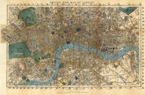 Old map of London