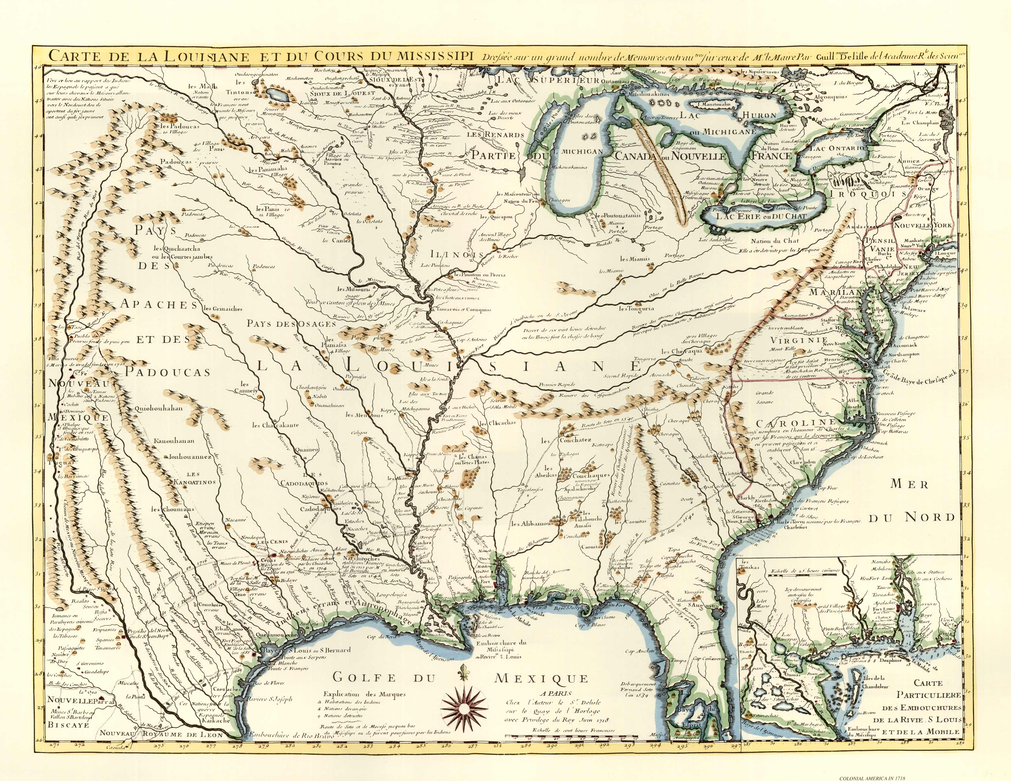 Colonial America: 1718 - Art Source International