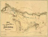 Map of the Battle Field of Fredericksburg - Dec. 13th