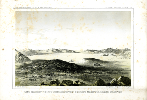 Kamas Prairie of the Pend D'Oreilles Indians