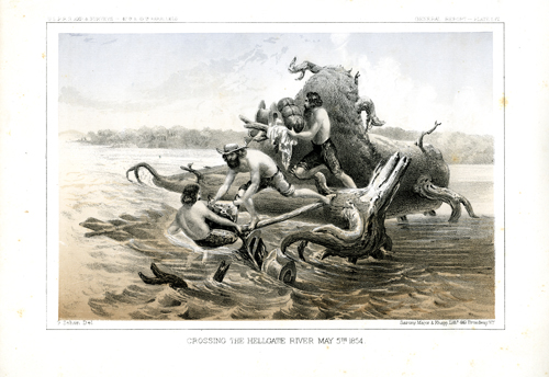 Crossing the Hellgate River May 5th Crossing the Hellgate River May 5th