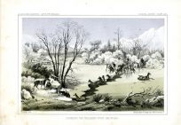 Crossing the Hellgate River Jan. 6th 1854