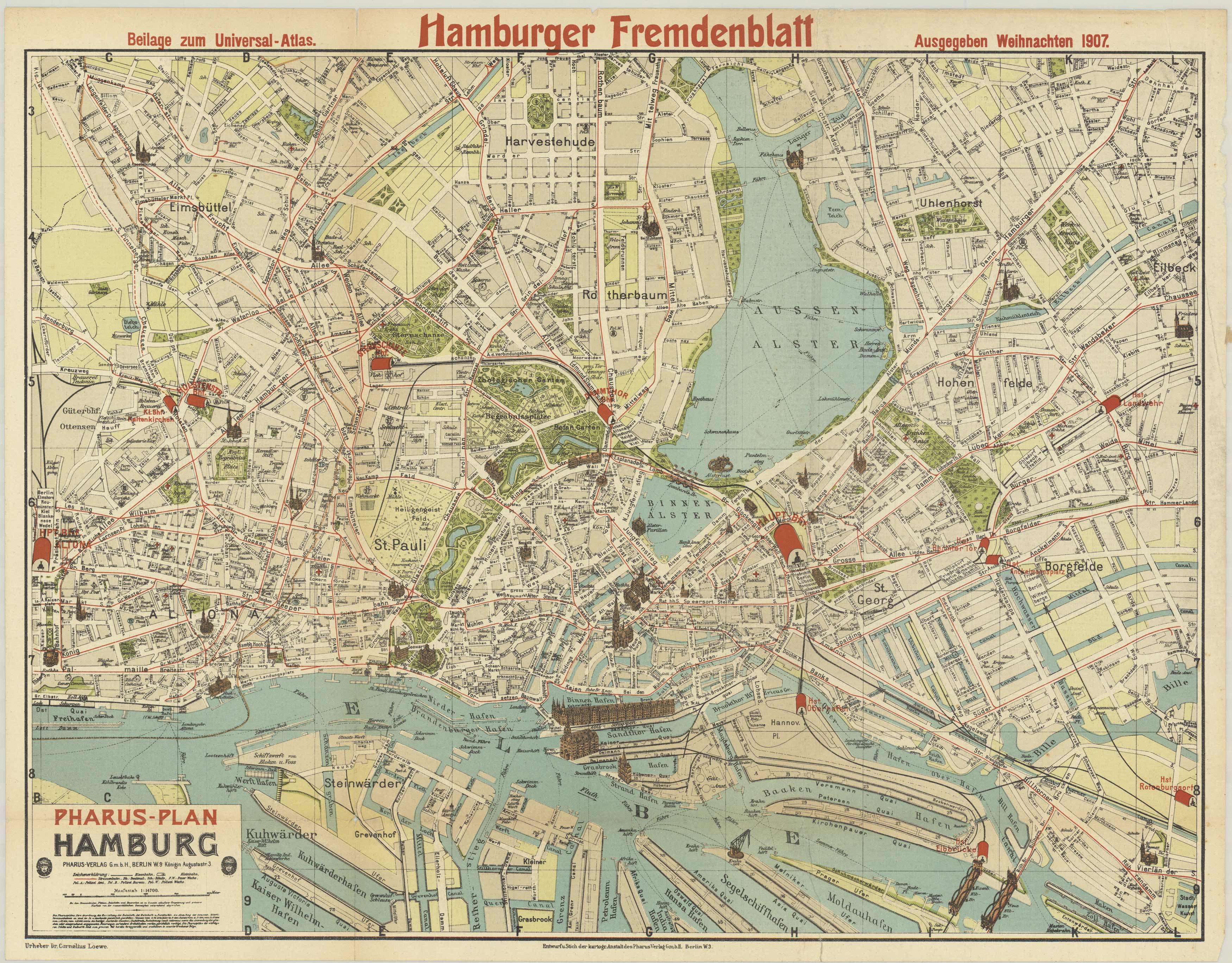 Hamburg in 1907 Hamburg in 1907