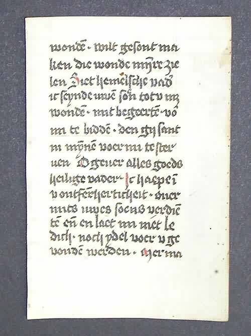 Medieval Prayer Book