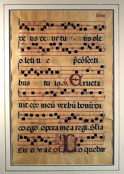 Renaissance Gregorian Chant