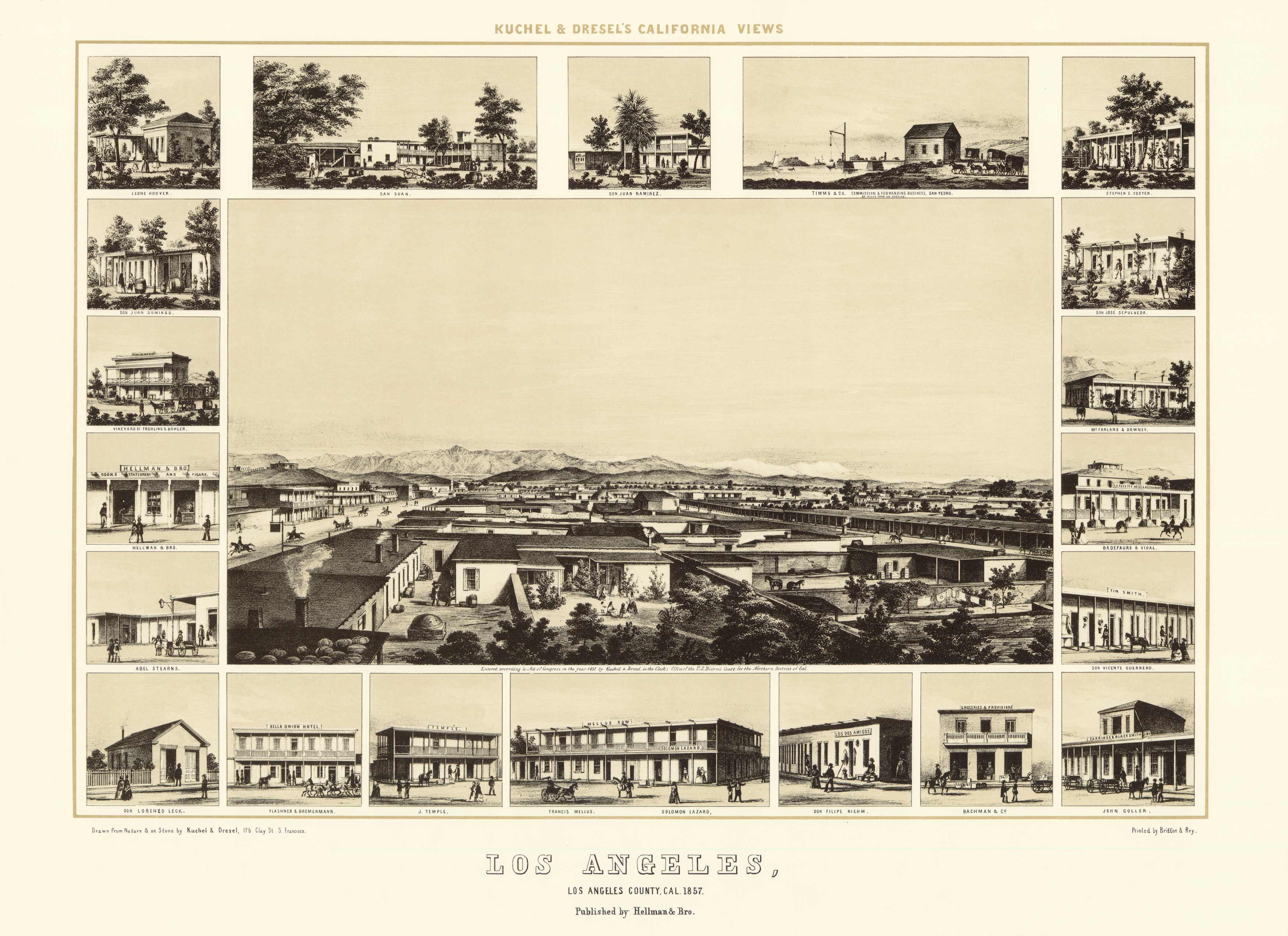 Los Angeles: 1857 Los Angeles: 1857