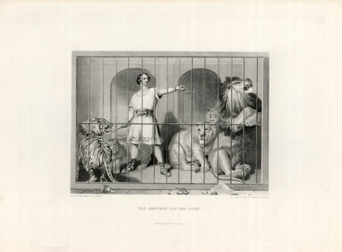 Van Amburgh and the Lions Van Amburgh and the Lions