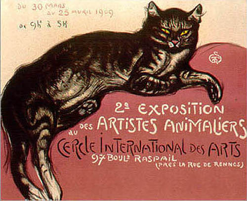 Steinlen - Cat (2e Exposition)