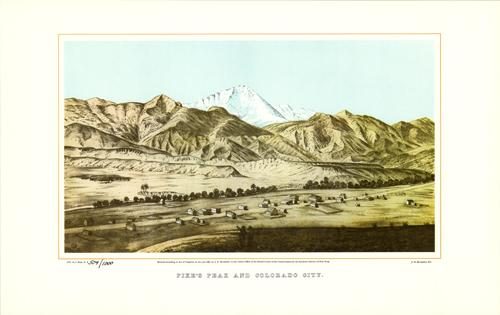 Pike's Peak and Colorado City