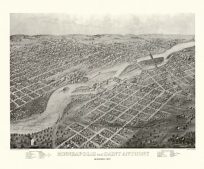 Minneapolis and Saint Anthony - 1867