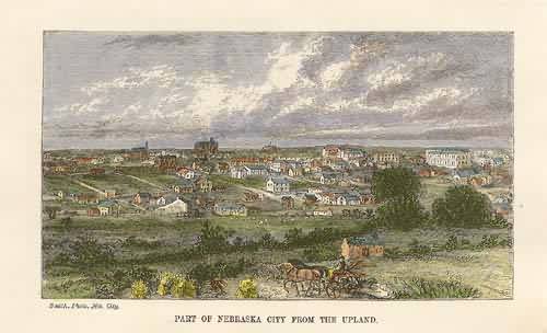 Part of Nebraska City From the Upland