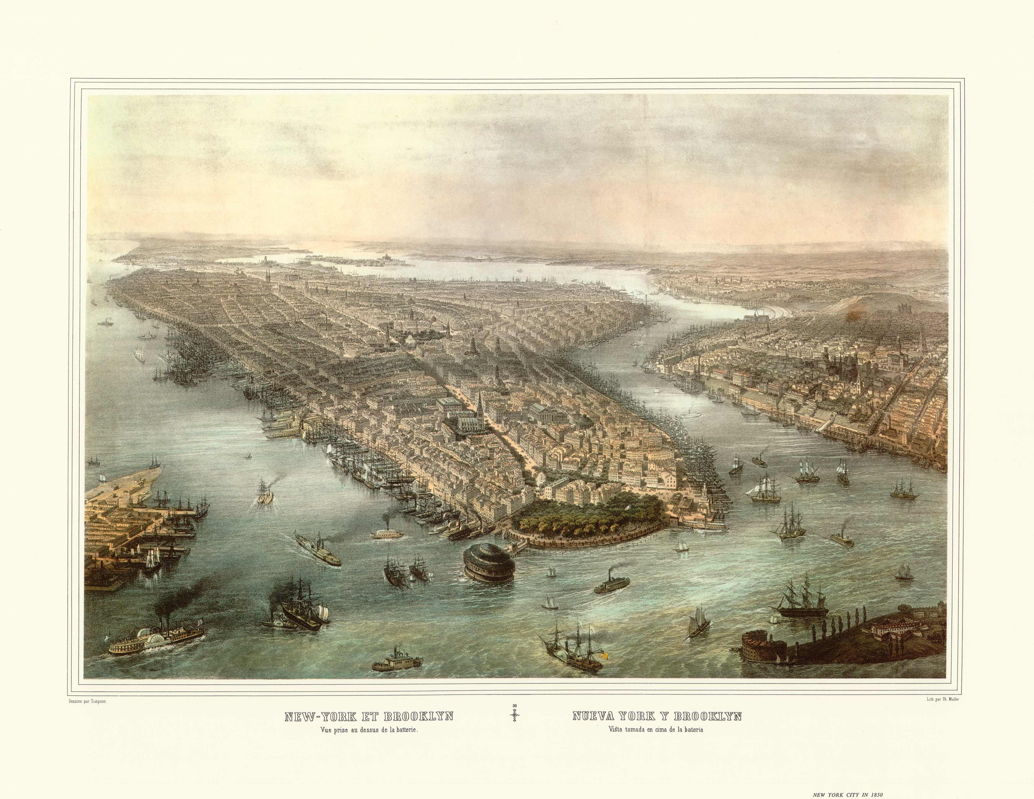 New York City: 1850 New York City: 1850