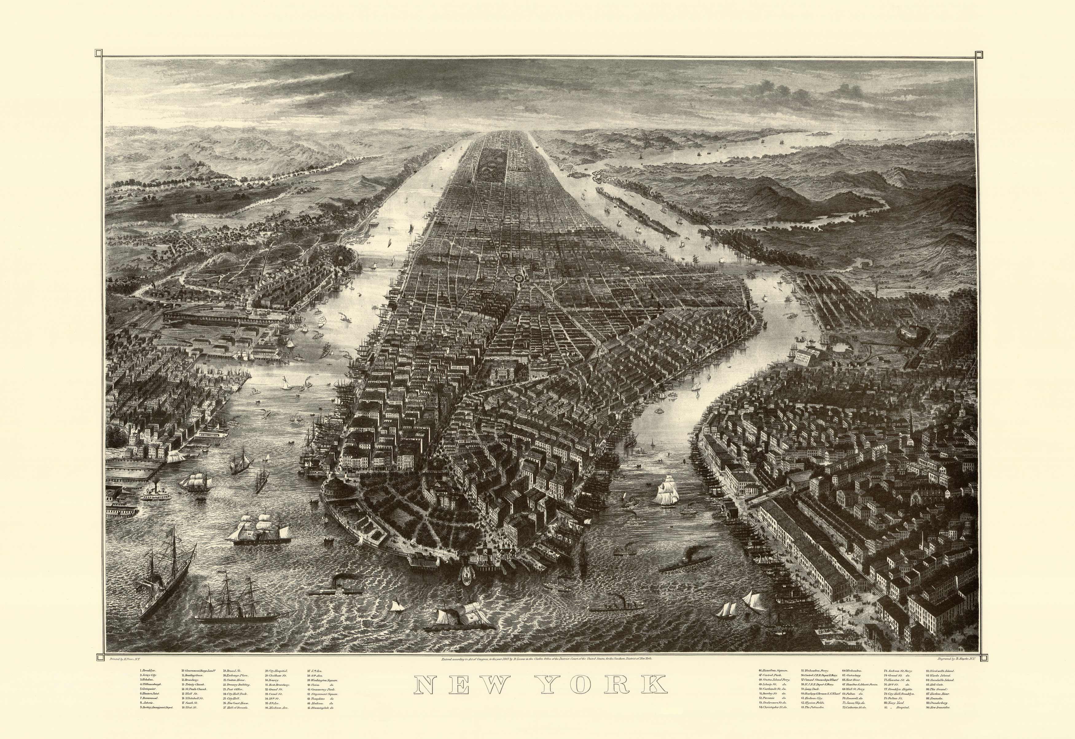 New York: 1867 New York: 1867