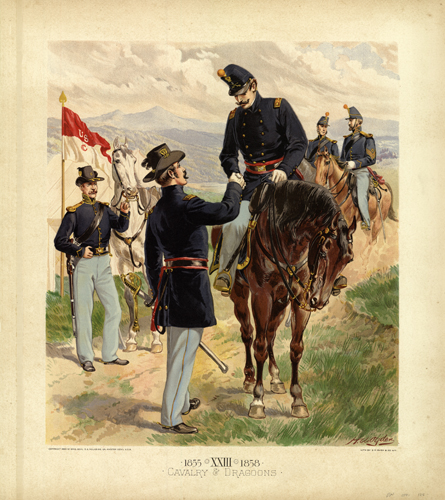 Cavalry Dragoons 1855-1858