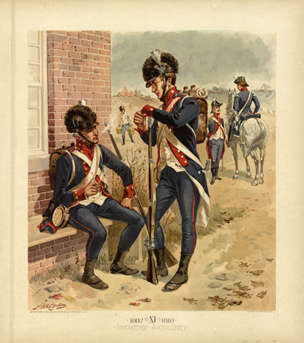Infantry Artillery 1802-1810