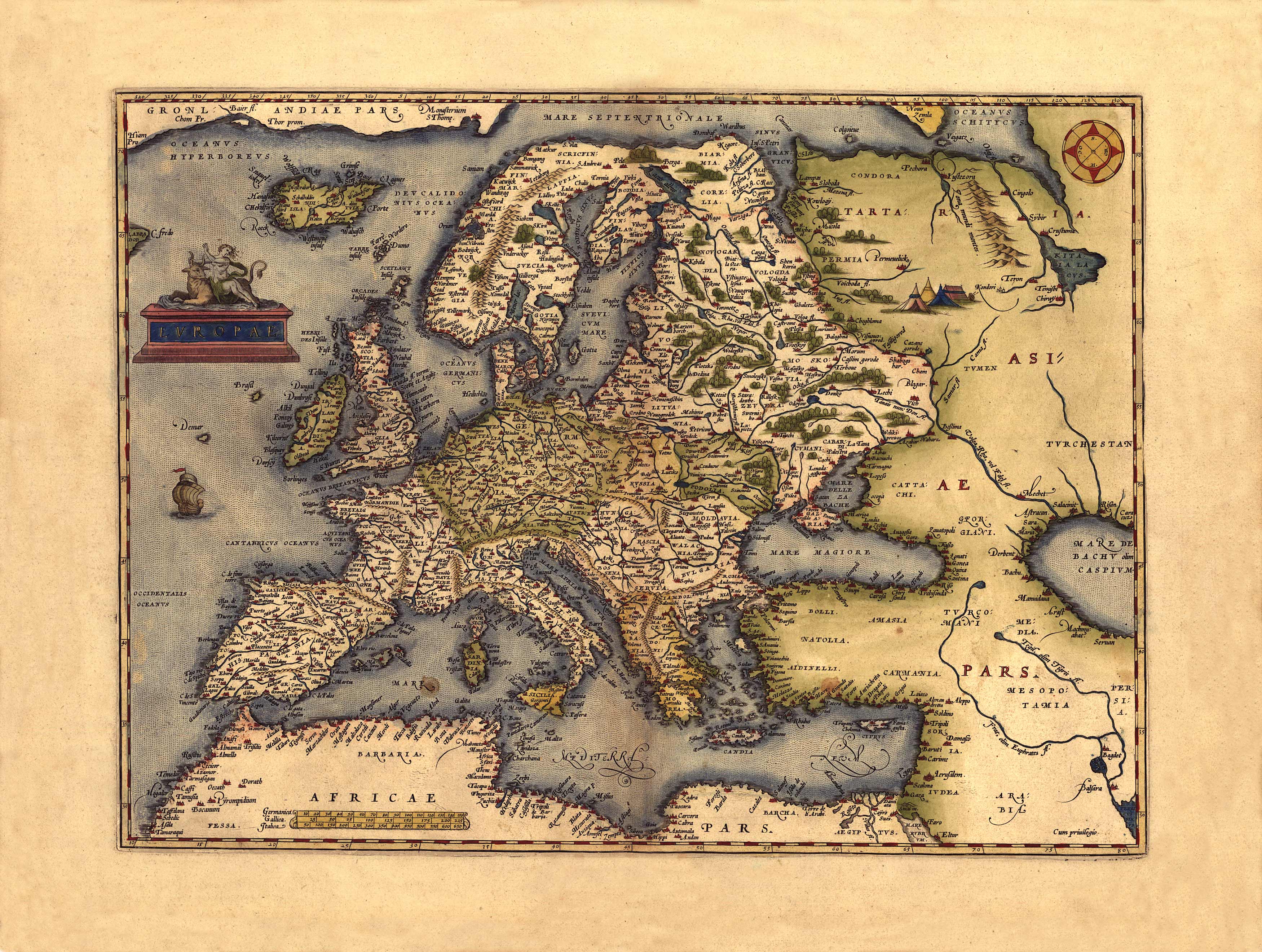 old europe map