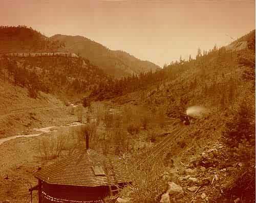 Four Mile Canyon From Near Sunset