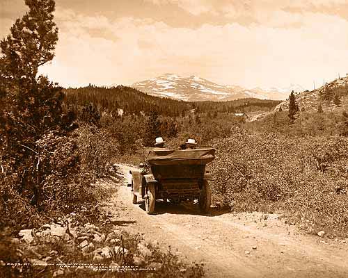 Mt. Audubon and Sawtooth Mountain