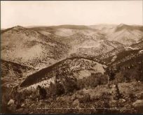 Sunset and Ward Grade from Eldora Grade