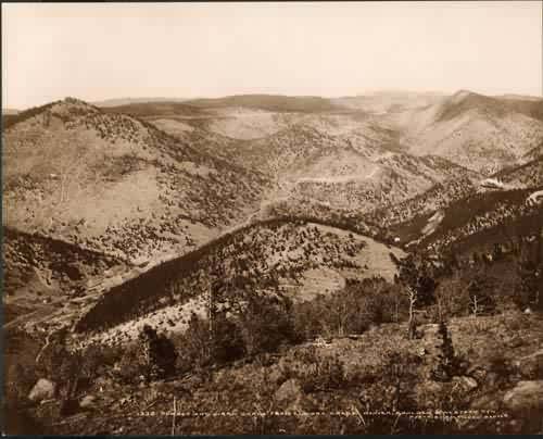 Sunset and Ward Grade from Eldora Grade Sunset and Ward Grade from Eldora Grade