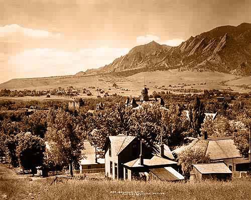 Boulder Summer Scene Boulder Summer Scene