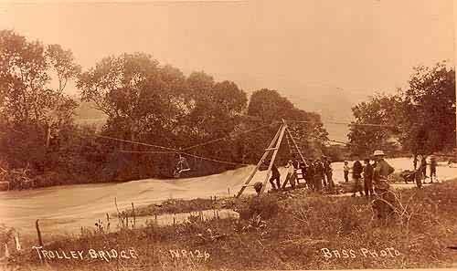 Trolly Bridge-Flood of 1894