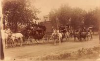 Early Boulder Stagecoach