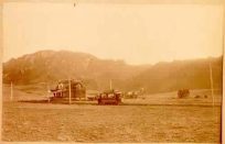 Early Home in Boulder - View of Street Car