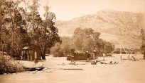 Train in 1894 Flood