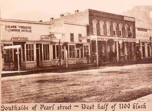 Southside of Pearl Street - West half of 1100 Block Southside of Pearl Street - West half of 1100 Block