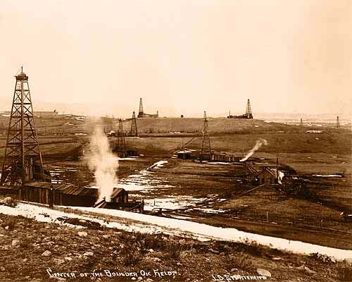 Center of the Boulder Oil Field