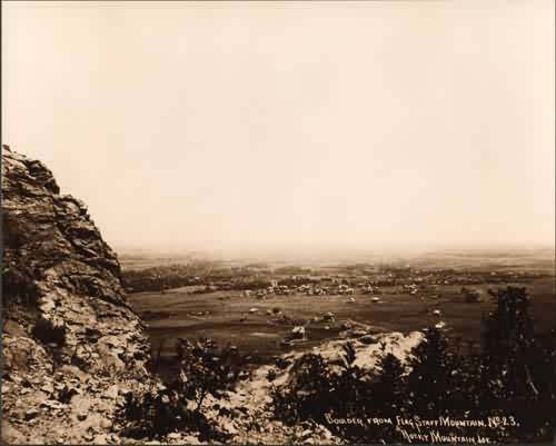 Boulder From Flagstaff Mountian
