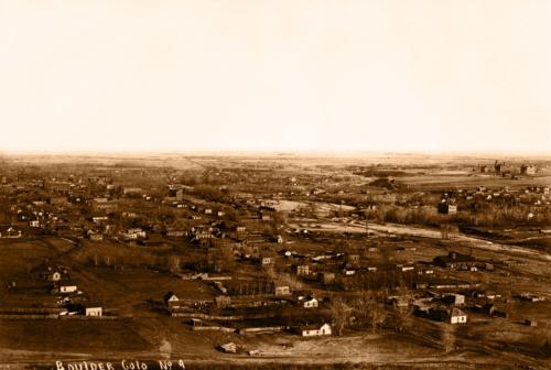 View of Downtown Boulder looking East