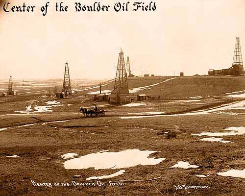 Center of the Boulder Oil Field